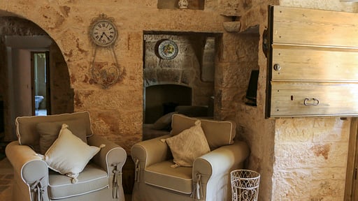 Trulli Peppe Wohnbereich