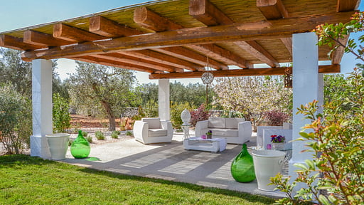 Trulli Peppe Terrasse/Veranda