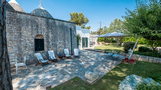 Trulli Silvana Terrasse/Veranda