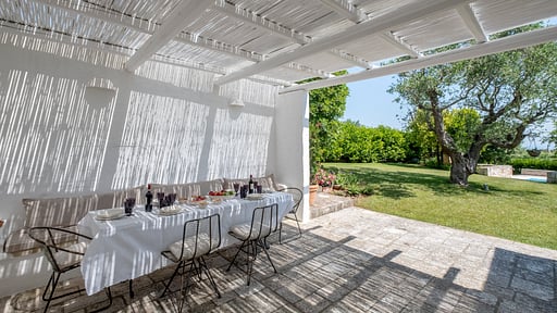 Trulli Silvana Terrasse/Veranda