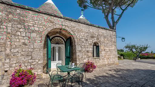 Trulli Silvana Terrasse/Veranda