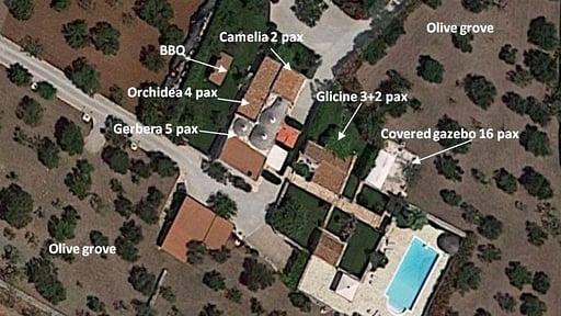 Trullo Camellia Grundriss