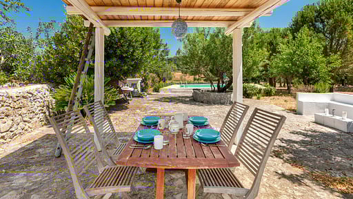 Trullo Chiaro di Luna Terrasse