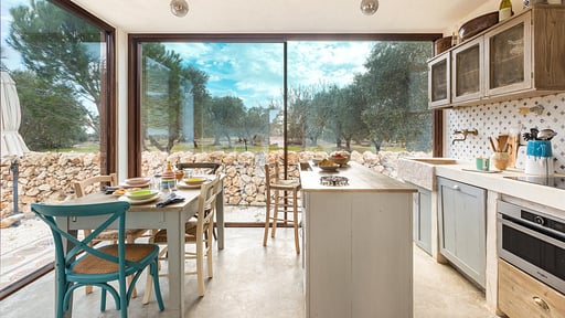 Trullo Corni di Fiasco Kitchen