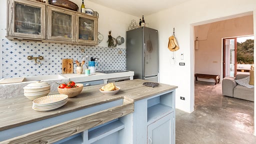 Trullo Corni di Fiasco Kitchen