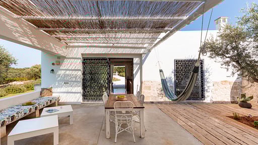 Trullo delle Stelle Terrasse/Veranda