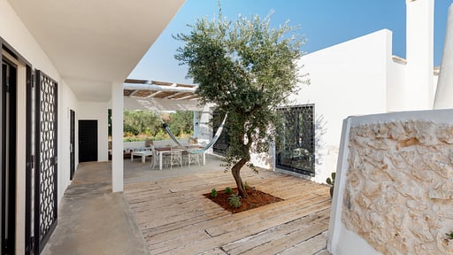 Trullo delle Stelle Terrasse/Veranda
