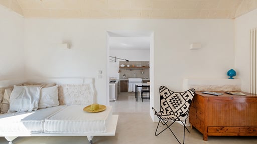 Trullo delle Stelle Wohnbereich