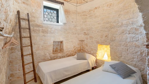 Trullo delle Stelle Schlafzimmer 3