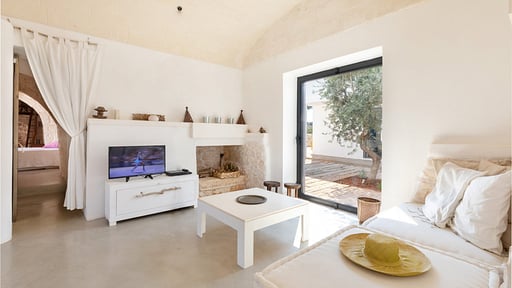 Trullo delle Stelle Wohnbereich