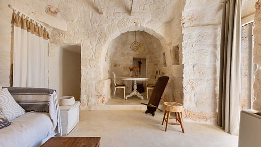 Trullo Giamar Wohnbereich