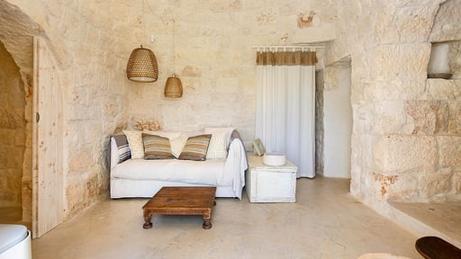 Trullo Giamar Wohnbereich