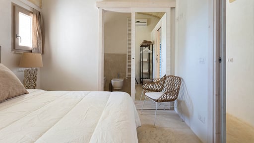 Trullo Giamar Schlafzimmer 1