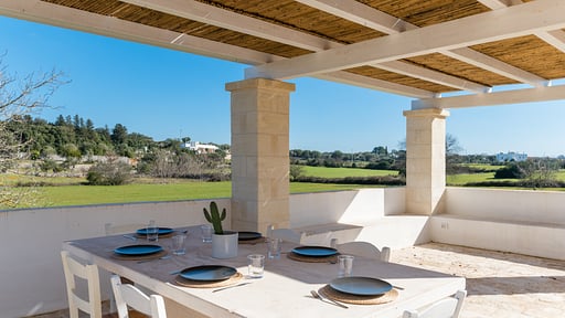 Villa Trullo La Dolina Terras/Veranda