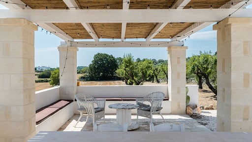 Villa Trullo La Dolina Terras/Veranda