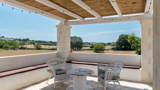 Villa Trullo La Dolina Terras/Veranda