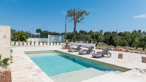 Villa Trullo La Dolina Zwembad