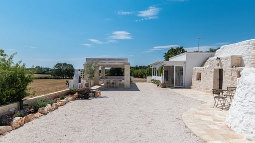 Villa Trullo La Dolina Terras/Veranda