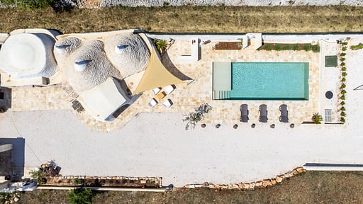 Villa Trullo La Dolina Drone foto's