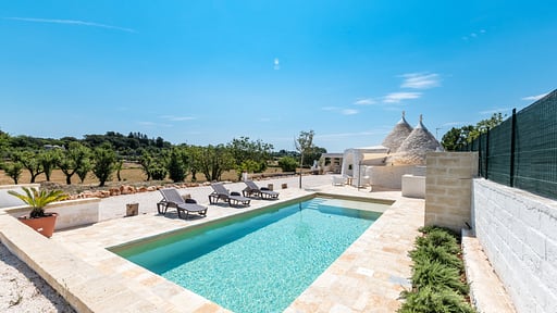 Villa Trullo La Dolina Zwembad