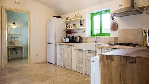 Villa Trullo La Pergola Kitchen