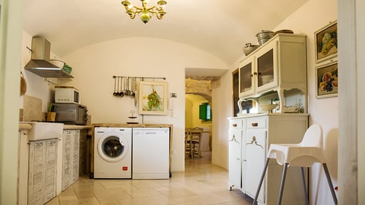 Villa Trullo La Pergola Kitchen