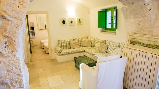 Villa Trullo La Pergola Living room