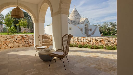 Trullo Le Fate Terrace/Veranda