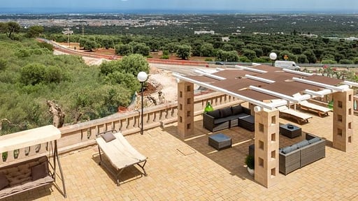 Trullo Monte Cannone Terrace/Veranda