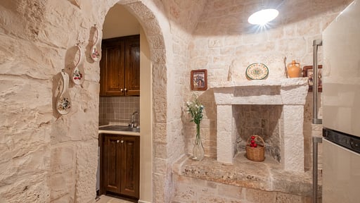 Trullo Orchidea Küche