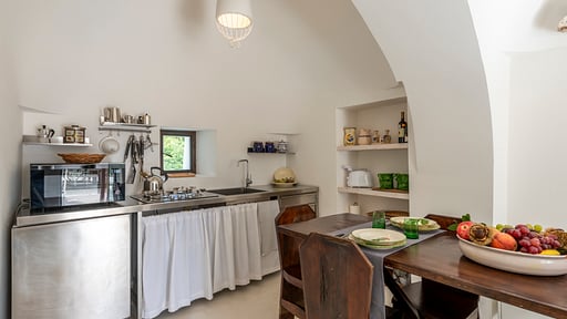Trullo Rosanna Küche