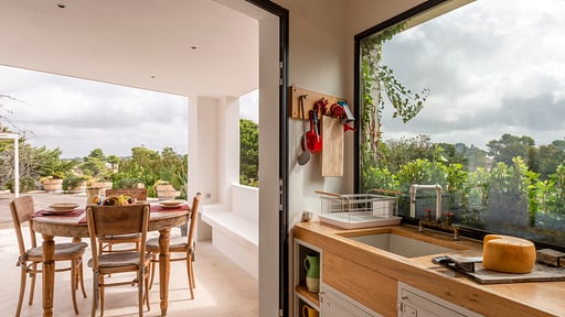 Trullo Rosanna Terrasse/Veranda