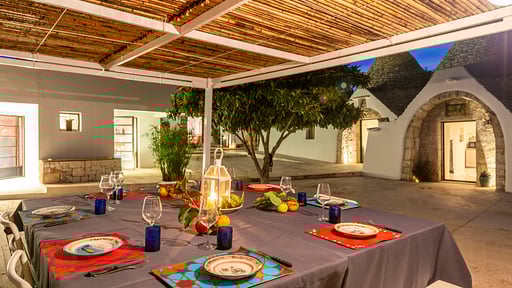 Trullo Rosanna Terrasse/Veranda