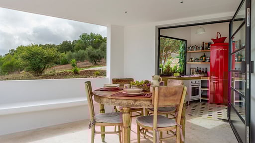 Trullo Rosanna Terrasse/Veranda