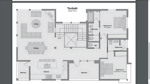 Tsubaki Floor plan