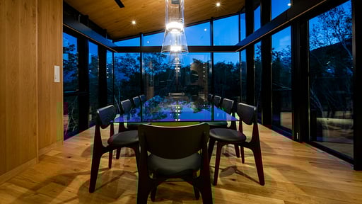 Tsubasa Chalet at Hanaridge Dining area