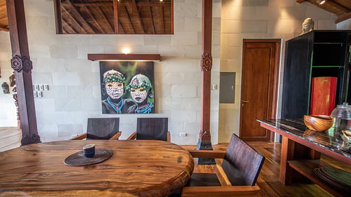 Tumpang Sari Villa Salle à manger