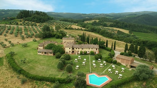 Tuscia Apartment Drone pictures