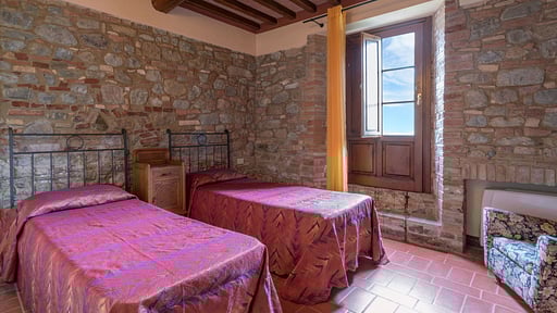 Tuscia Apartment Bedroom 2