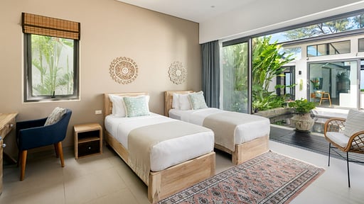 Twin Villa Natai North Bedroom 2