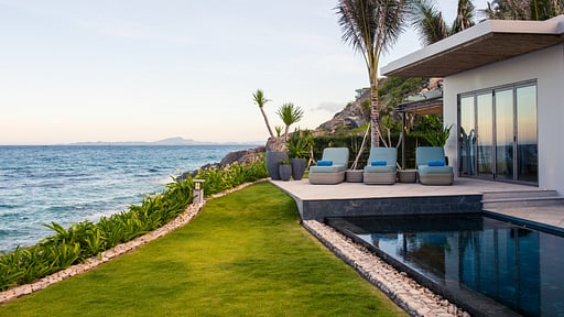 2 Bedroom Cliff Villa Schwimmbad