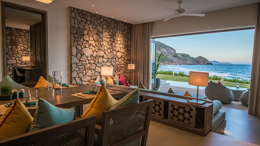 2 Bedroom Cliff Villa Wohnbereich
