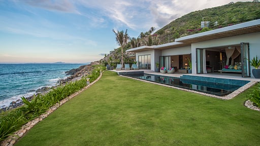2 Bedroom Cliff Villa Schwimmbad