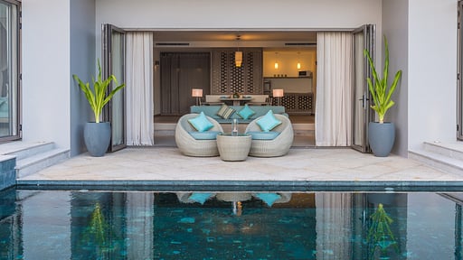 2 Bedroom Cliff Villa Schwimmbad