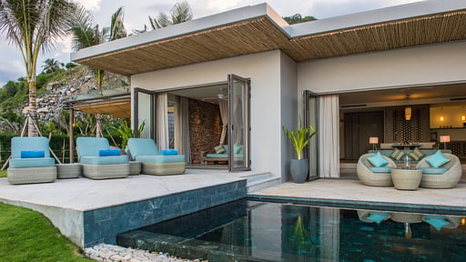 2 Bedroom Cliff Villa Schwimmbad