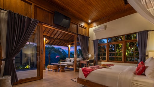 Ubud Valley Villa Bedroom 1