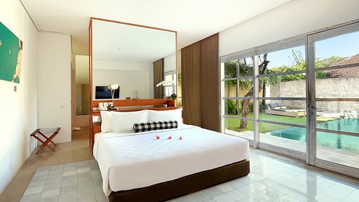 Uma Sapna Royal Pool Villa Bedroom 1