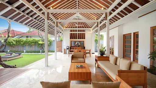 Uma Sapna Two Bedroom Pool Villa Living room