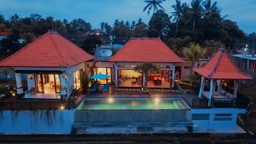 Umah Sunset Villa Drone pictures