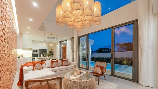 V185 Alisa Villa Woonkamer